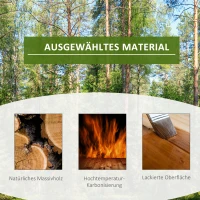 Outsunny 6-laags plantenrek 98cm x 28cm x 96.5cm(m-6)