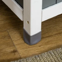 PawHut Solid Wood 2-story Cat Kitty House Condo Style Elevated Pet Shelter(m-12)