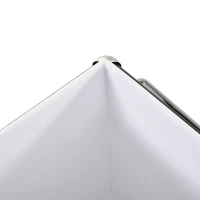 Outsunny® 30 L Kühlbox zum Warmhalten und Kühlen 24h Weinkühler Camping Edelstahl Schwarz(m-7)