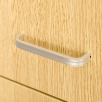 HOMCOM Birou pe Colt cu 2 Rafturi si 2 Sertare, Culoare Lemn Stejar, 117x82x74cm(m-11)