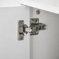 HOMCOM Credenza Moderna con 4 Vani Aperti e 3 Armadietti in Legno, 70x24.3x132cm, Bianco(m-9)