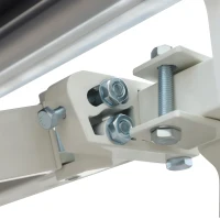 Outsunny 4 x 2.5m Manual Retractable Patio  Awning Window Door Sun Shade - Grey(m-9)