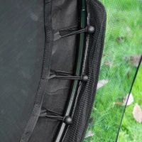 HOMCOM trampolina dziecięca z siatką zabezpieczającą Ø 140 cm(m-9)