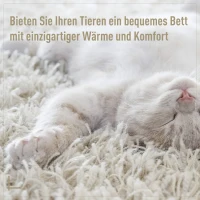 PawHut kattenhuis met kussen, kattenbed, PVC-rotan, beige(m-7)