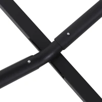 Outsunny Hangmatframe hangmatstandaard metaal 360 x 92 x 115 cm tot 120 kg met haken(m-8)
