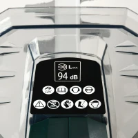 DURHAND Elektrische heggenschaar Snoerloze Elektrische heggenschaar met 350 W motorvermogen Snoerloze 180° draaihendel 52 cm snijlengte Staal ABS Groen + Zwart(m-9)