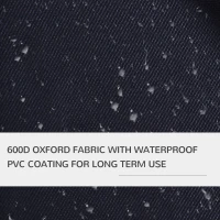 PawHut Carucior Pliabil Animale de Companie 77×47×101 cm(m-4)