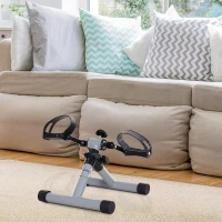 Homcom® Mini Trenażer Składany Bezstopniowa Regulacja Oporu Stal(m-9)