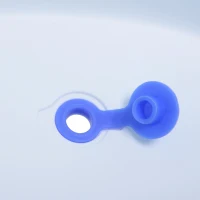 HOMCOM Faltbare Baby Badewanne Ergonomische Babywanne rutschfest klappbar Kunststoff Hellgrün 80 x 48 x 21 cm(m-9)