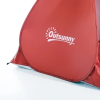 Strandtent strandtent pop-uptent werptent campingtent automatisch 2 kleuren(m-7)