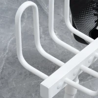 HOMCOM 4 Pairs Electric Shoe Dryer, Portable Shoe Warmers with Constant Temperature for Boots, Leather Shoes, Socks, White(m-8)