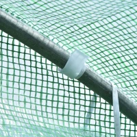 Outsunny 6 x 3 x 2m Walk-in Outdoor Garden Greenhouse Polytunnel with Door and Windows(m-11)