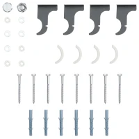 HOMCOM Single Panel Vertical Designer Radiator, 830 x 600 mm Water-filled Heater for Home, Space Heater, Quick Warm up Living room, Study, Garage, Bedrooms, Grey(m-7)