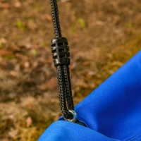 Outsunny Hanging Tree Swing, Adjustable Rope, Steel Frame, Waterproof, for Backyard Playground Park for Kids Over 3 Years Old, Blue and Black(m-9)