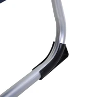 Krzesło kempingowe składane ogrodowe z podłokietnikami aluminiowe Outsunny(m-9)