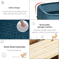 PawHut canapea pentru animale de companie, 63,5x43x24,5cm(m-7)