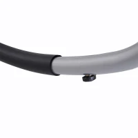 Outsunny Schommelstoel schommelbank lounger schommelstoel met hoofdkussen aluminium tot 120 kg(m-7)