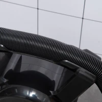 PawHut Séchoir pour animaux pulseur toilettage portable température réglable avec poignée 3 embouts - 2400W - noir(m-9)