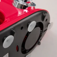 HOMCOM Impastatrice Planetaria a 6 Velocità da 1200W, Ciotola Acciaio Inox 5.5l, 1 Gancio e 2 Fruste(m-8)