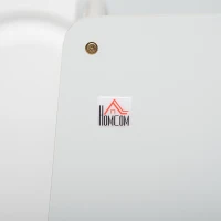 HOMCOM Kids Step Stool Toddler Kitchen Stool with Adjustable Standing Platform, Grey(m-9)