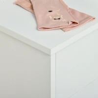 HOMCOM Suport de Pantofi Modern 2 Sertare pentru 16 Perechi de Pantofi si Sertar Mic 70x29x92cm(m-9)