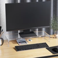 HOMCOM PODSTAWKA AKRYLOWA POD MONITOR TELEWIZOR(m-8)