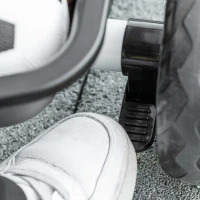 HOMCOM 2 in 1 Kinderdreirad Jogger mit Lenksystem Stange Korb Sonnendach für 1-5 Jahre Samt-Touch Rosa 100 x 48 x 106 cm(m-9)