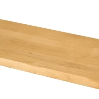 HOMCOM Libreria Moderna Sospesa a Scaletta in Legno e Metallo, 51x15x63.5cm, Naturale(m-9)