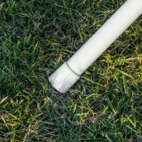 Outsunny Masa si Scaune de Gradina pentru Copii cu Umbrela Reglabila, Set 4 Piese cu Desen Rechin, Varsta 3-6 ani, Albastru inchis(m-11)