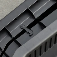 PawHut Foldable Pet Ramp Dog Car Ramp for SUVs, Cars - Black(m-8)