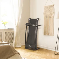 HOMCOM Banda de Alergat cu 4 Programe si Monitor LCD Negru 500W(m-9)