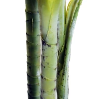 Outsunny sztuczna palma duża 150 cm sztuczne drzewo sztuczna roślina 19 dekoracja liści palmowych(m-9)