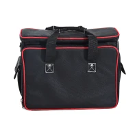 HOMCOM Werkzeugtasche Werkzeugkoffer Wergzeug Tasche mit Schultergurt(m-5)