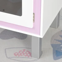 HOMCOM Bucatarie Jucarie pentru Copii 3+ ani 5 Accesorii Sunete Realiste Dulapior(m-10)