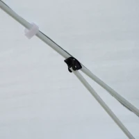 Outsunny Gazebo da Giardino Pieghevole con Zanzariera, Crema, 3x6m(m-9)