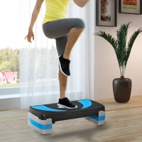 HOMCOM Stepper Aerobic Stepper Regulacja wysokości 10-20cm dla domu do 150 kg(m-10)