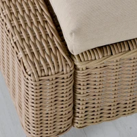 Bain de soleil inclinable grand confort en résine avec matelas(m-8)