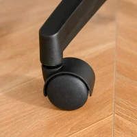 Vinsetto Scaun de birou ergonomic, Inaltime reglabila, Tetiera, 66x61x100-109.5cm, Negru(m-10)