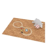 HOMCOM covor puzzle, spuma EVA, 16 piese, 60x60cm(m-1)