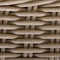 Bain de soleil inclinable grand confort en résine avec matelas(m-9)