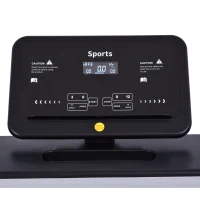 HOMCOM Laufband klappbar mit 12 Programmen und Handyhalterung 71 x 128 x 122cm Stahl Schwarz(m-9)