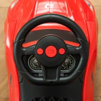 HOMCOM Ride on Car Baby Toddler Walker Foot to Floor Sliding Car Slider Red(m-8)