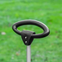 PawHut Dog Bike Trailer Two-In-One Trolley Stroller Cart Bicycle Carrier for Cat Puppy Travel w/ Reflectors Red Flag – Red(m-10)