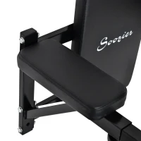 HOMCOM Wall Mounted Dip Station Knee Leg Raise Chin Up Pull Up Rack Home Gym Fitness Exercise Workout Bars New(m-11)