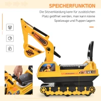 HOMCOM Bouwstenenset 12-delige set speelgoed van schuimstof om te bouwen voor kinderen van 1-3 jaar EPE(m-6)