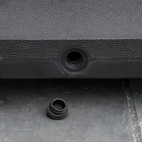 Outsunny Parasolvoet met Wielen 38/48 mm, Stevig en Duurzaam voor Buiten, Zwart(m-9)