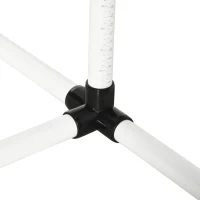 PawHut AGILITY ZESTAW 4-CZĘŚCI BIEGI SLALOM SŁUPKI TRENING PSA biały(m-8)