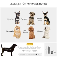 PawHut opvouwbare hondenbuggy grijs 67 x 45 x 96 cm(m-8)