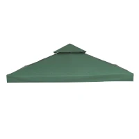 Zapasowy dach do metalowego pawilonu ogrodowego namiotu imprezowego namiotu ogrodowego 3 x 3(m-1)