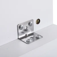 HOMCOM® Toaletka Dla Dzieci Stół Kosmetyczny Biurko Lustro 2 Szuflady Lite Drewno(m-8)